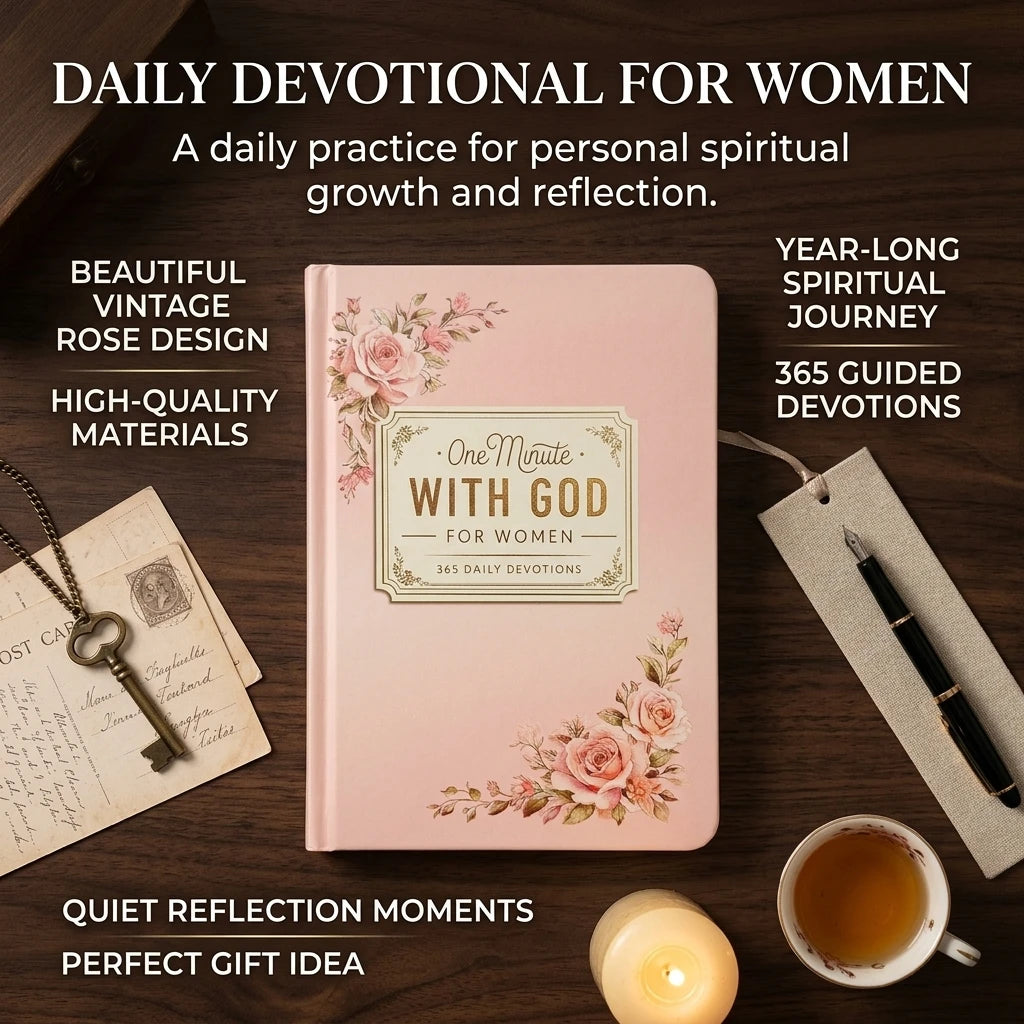 Ladies Prayer Journal 365 Days Daily Devotional Notebook With Bible Index And Hard Cover For Home Use