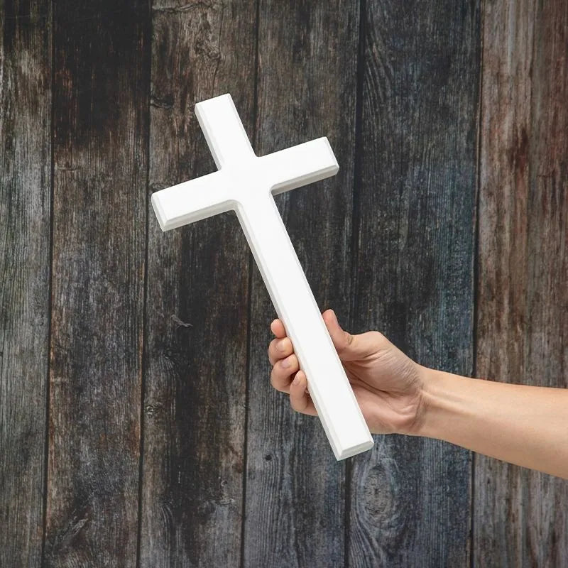 Wood Wall Crosses For Home Decor Wooden Crosses For Wall Christian Wall Cross Decorative Wall Cross White Jesus Christ Church