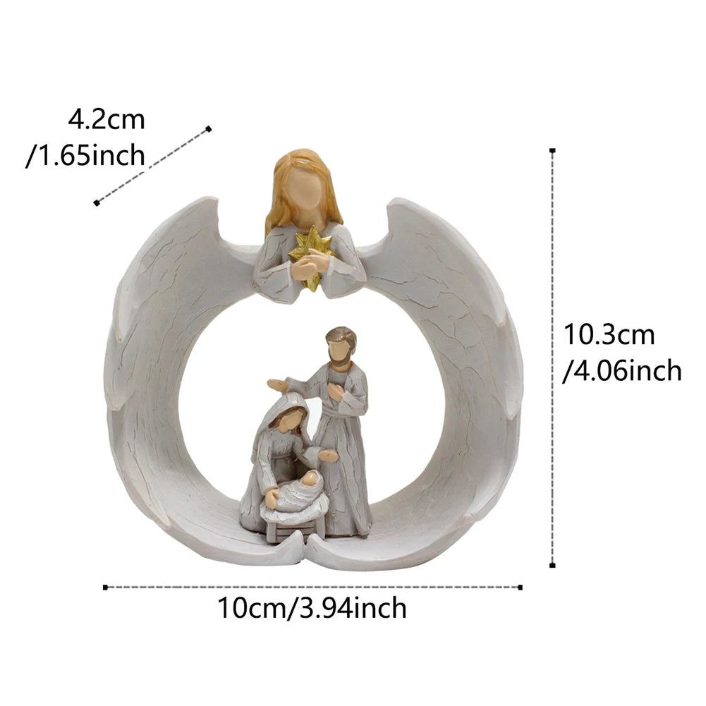 Christian Home Decor Statue Perfect Holiday Choice Nurserys Spiritual Comfort