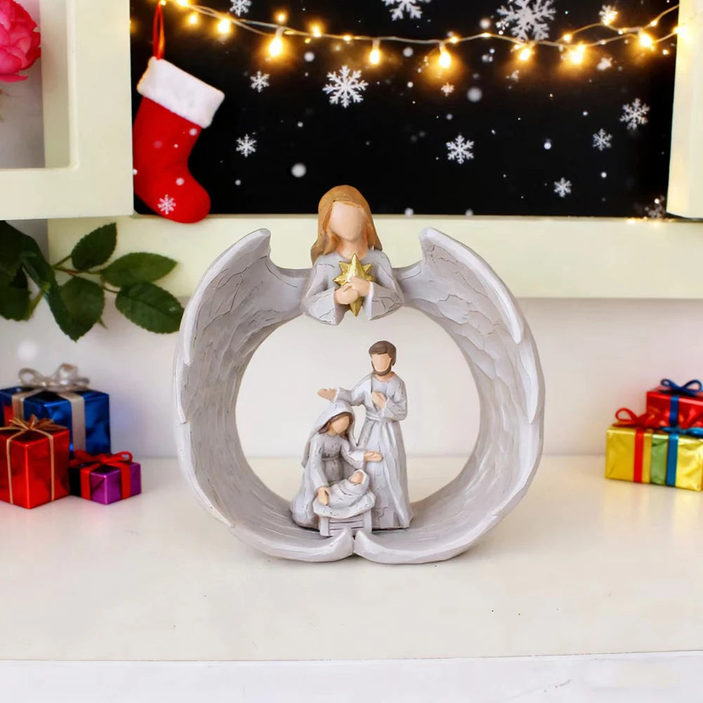 Christian Home Decor Statue Perfect Holiday Choice Nurserys Spiritual Comfort