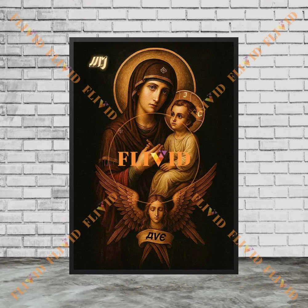 Christianity Catholicism The Orthodox Church Poster Wall Pictures For Church Decor Religion Wall Art Canvas Painting Unframed