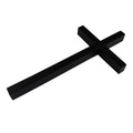 Handcrafted Wooden Jesus Wall Crucifix Religious Cross Decor for Home Church Office Elegant Christian Gift for Baptism Communion