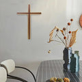 Church Wall Hanging Crucifix Jesus Christianity Wood Cross Decorative Bedroom