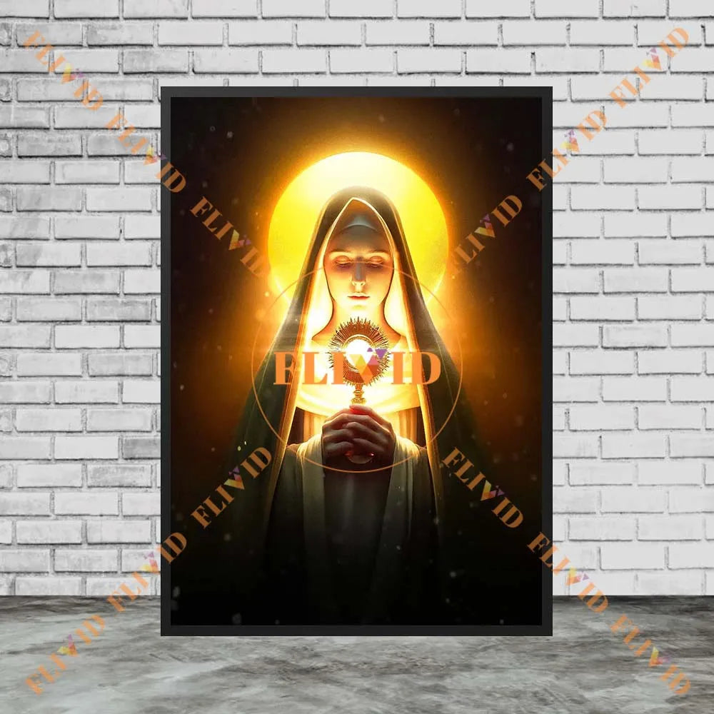 Christianity Catholicism The Orthodox Church Poster Wall Pictures For Church Decor Religion Wall Art Canvas Painting Unframed