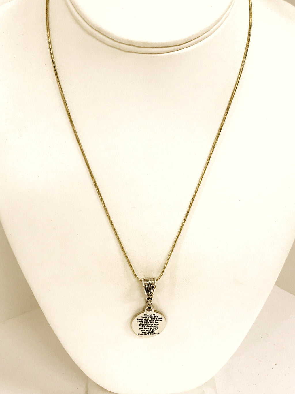 Christian Jewelry, The Lord Bless You And Keep You Necklace, Christian Necklace, Christian Gift, Blessing Jewelry, Scripture Jewelry Gift
